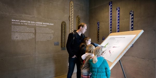 tekentafel Waterliniemuseum tekentafel Waterliniemuseum